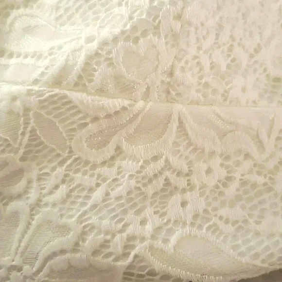 Boho XL Cottagecore Western Lace  Floral Ruffle Maxi High Low Going Out - Picture 9 of 10